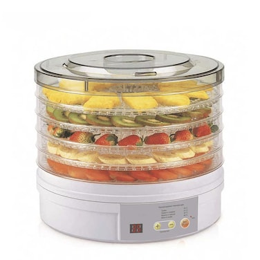 5 Layer Food Dehydrator Machine with Adjustable Temperature Control, Quiet Operation, Perfect for Fruits, Vegetables, Meat, Herbs, and More &ndash; Compact &amp; Easy to Clean