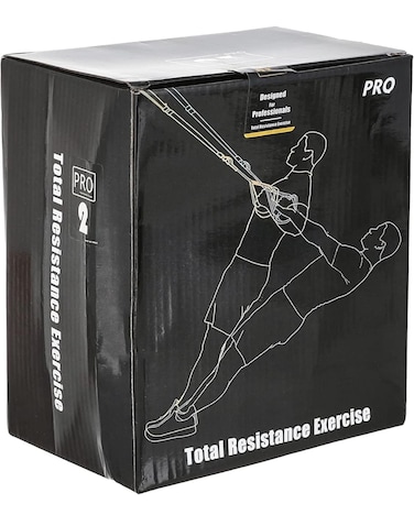 Sprintee  Total Body Suspension Trainer Straps Bands  Home Gym Fitness Equipment for Full-Body Workouts   Adjustable Resistance Straps