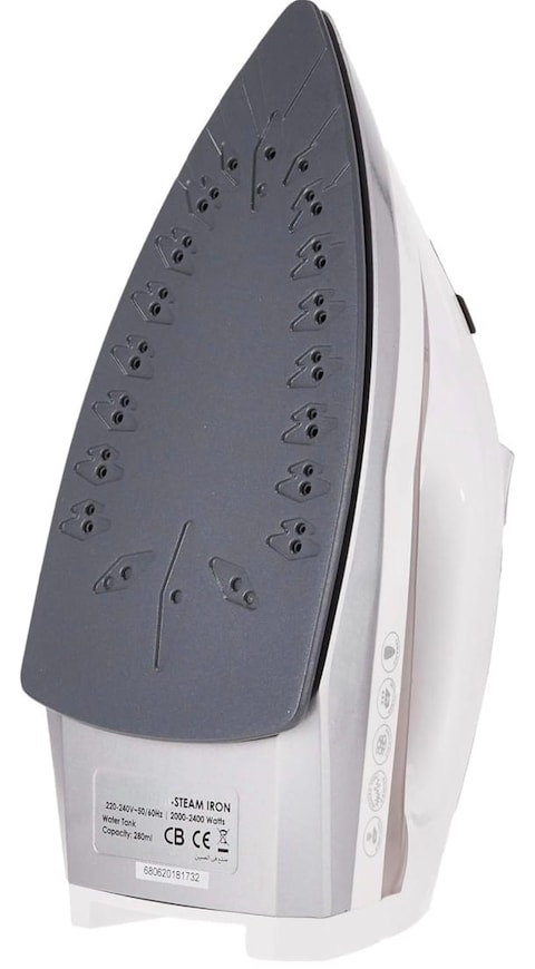Cordless Steam Iron - Lightweight, Rechargeable &amp; Portable Steam Iron with Adjustable Temperature Control, Non-Stick Soleplate, Fast Heating, and Auto Shut-Off for Wrinkle-Free Clothes