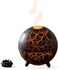 Volcano Essential Oil Diffuser Aromatherapy - Lava Design with Color Changing LED Lights, Cool Mist Humidifier for Home &amp; Office, 3D Effect, Sleep