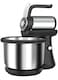 Stand Mixer with Powerful Motor, 4 Stainless Steel Hooks, Large Capacity Bowl with 4 Speed Kitchen Mixer for Bread, Dough, and Baking, Tilt-Head Design for Easy Access 1000W