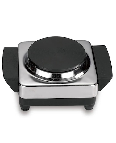 Single Electric Hot Plate Burner &ndash; Portable Induction Stove with Cool Touch Handle, Adjustable Temperature Control, Overheat Protection &ndash; Compact Tabletop Cooker