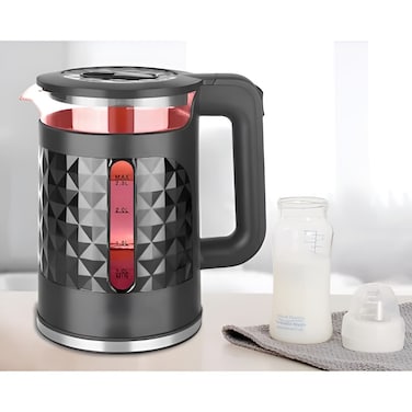 Electric Kettle 2.3L for Home Use 2000W Fast Boiling Stainless Steel Kettle with Auto Shut-Off &amp; Boil-Dry Protection for Tea, Coffee, and Hot Water