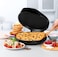 Multifunction Electric Pan, Cookie Maker &amp; Pizza Maker with Non-Stick Surface, Adjustable Temperature Control, Perfect for Baking, Grilling, Frying, and Cooking