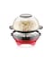 Electric Popcorn Maker, Electric Hot Oil Popper Machine with Stirring Rod Nonstick with Built-in Reversible Serving, Cool Touch Handles, Perfect for Home Parties &amp; Kids