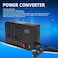 Sprintee Car Power Inverter DC 12V/24V to 220V AC 4 USB Fast Charging Ports & 2 Universal Sockets   Portable Power Converter for Vehicles