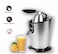 Electric Citrus Juicer 170W &ndash; Stainless Steel Fruit Squeezer Press for Orange, Lemon &amp; Lime &ndash; BPA-Free, Anti-Drip, Compact Design, Powerful Citrus Juice Extractor for Fresh Drinks