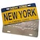 New York Empire State Vintage License Plate - Iconic Home Decor Metal Sign, Decorative Car Front License Plate, Vanity Tag