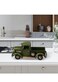 Vintage Pickup Truck Model - Retro Old Fashioned Metal D&eacute;cor Nostalgic Farmhouse Style Collectible for Home, Office, and Garden Decoration