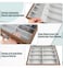 8 Slot Handmade Leather Sunglasses Storage Box with Clear Acrylic Glass Window, Elegant Display Case for Sunglasses &amp; Eyewear, Organizer with Soft Velvet Lining - Perfect for Home &amp; Travel