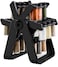 Rotating Spice Rack Organizer 360&deg; with 18 Jars - Space-Saving Revolving Seasoning Storage Stand for Kitchen Countertop
