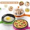 Sprintee 2 in 1 Egg Boiler and Frying Pan, Non-Stick Egg Steamer & Roaster with Handle, Single Layer Omelette Maker, Perfect for Boiled, Poached Eggs & More
