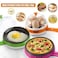 2 in 1 Egg Boiler and Frying Pan, Non-Stick Egg Steamer &amp; Roaster with Handle, Single Layer Omelette Maker, Perfect for Boiled, Poached Eggs &amp; More