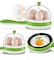 Sprintee 2 in 1 Egg Boiler and Frying Pan, Non-Stick Egg Steamer & Roaster with Handle, Single Layer Omelette Maker, Perfect for Boiled, Poached Eggs & More