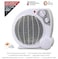 Portable Room Heater Fan with Dual Power Modes, 3 Heat Settings (Fan/Warm/Hot), Overheat Protection, Adjustable Thermostat, and Quiet Operation