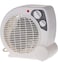Portable Room Heater Fan with Dual Power Modes, 3 Heat Settings (Fan/Warm/Hot), Overheat Protection, Adjustable Thermostat, and Quiet Operation