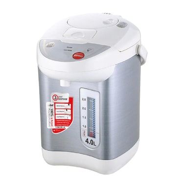 Automatic Thermo Flask with 3-Way Dispense 4L, Keep Warm Function, Electric Hot Water Dispenser for Tea, Coffee, and Beverages