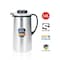 Stainless Steel Vacuum Flask 1.6L, Double-Wall Insulated Thermos for Hot and Cold Beverages, Leak-Proof and Durable Travel Flask