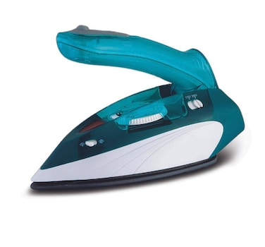 Travel Steam Iron 80ml, 1100W   Ceramic Coating Soleplate, Foldable Handle &amp; Burst Steam   Compact Mini Iron for Clothes