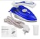 Travel Steam Iron 80ml with Ceramic Coating Soleplate   Foldable Handle, Burst Steam &amp; Dual Voltage   Compact Mini Iron for Clothes