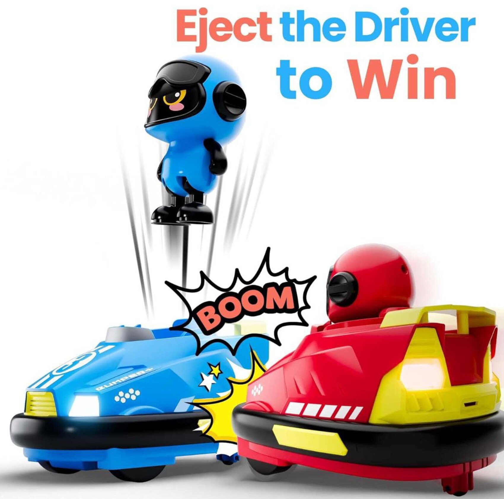 Masroo Kids Remote Control Car Toys Set, RC Race Vehicles Playset