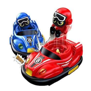 Dealio Remote Control Ejecting Bumper Cars High Speed RC Battle Cars with Ejector Seats, Multiplayer Toy Cars for Kids RC Battle Stunt Cars with LED Lights & Sound, Ejecting RC Race Car Toddler Toys