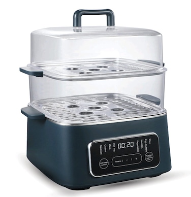 Food Dehydrator Machine 9L Capacity, 2 Trays, Digital Timer &amp; Temperature Control, 8 Preset Functions, 24-Hour Reservation, 3 Adjustable Temps, 1000W Power with Auto Shut Off