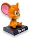 Jerry Mouse Action Figure Limited Edition Super Hero Bobblehead from Tom &amp; Jerry Cartoon for Car Dashboard, Office Desk &amp; Study Table
