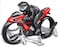 Remote Control Motorcycle Toy  Electric  Flying Motorbike with Light-Up Wheels, 360&deg; Rotating Drift Stunt, Land &amp; Air for Kids, Rechargeable Stunt Bike