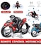 Remote Control Motorcycle Toy  Electric  Flying Motorbike with Light-Up Wheels, 360&deg; Rotating Drift Stunt, Land &amp; Air for Kids, Rechargeable Stunt Bike