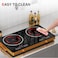 Double Infrared Cooker 3500W with Digital LED Display High Power Dual Burner Cooktop 4 Hour Timer Facility with Ceramic Heating Element, Touch &amp; Knob Control