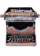 Retro Resin Vintage Typewriter Figurine - Underwood Style Classic Desk Decor, Collectible Antique-Inspired Model for Home &amp; Office
