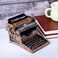 Retro Resin Vintage Typewriter Figurine - Underwood Style Classic Desk Decor, Collectible Antique-Inspired Model for Home &amp; Office