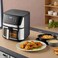 Digital Air Fryer 7L with Touch Control &amp; Digital Display, 12 Cooking Modes, Adjustable Temperature, 60-Min Timer, Oil-Free Cooking for Frying, Baking, Grilling, and Roasting