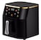 Multifunctional Air Fryer 10L, 1600W with Preset Functions, Temperature Control, Dishwasher Safe, Oil-Free Cooking, Black Air Fryer for Frying, Baking, Roasting, and Grilling