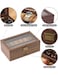 Luxury 12-Slot Watch Box and Jewelry Organizer   Solid Walnut Wood Storage with Glass Display Lid &amp; Drawer for Watches,  Rings, Necklace &amp; Accessories