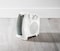 Portable Fan Heater with Overheat Protection, Adjustable Thermostat, 2 Heating Levels, Cool &amp; Warm Wind Modes, Automatic Safety Shut-Off, and Power Indicator Light for Home &amp; Office