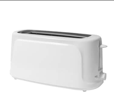 4 Slice Toaster with Adjustable Browning Control - Stainless Steel Toaster with Extra Wide Slots, Temperature Settings Functions