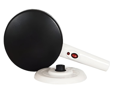 Cordless Electric Crepe Maker - 800W Non-Stick Pancake Maker with Rapid Heating,  Perfect for Crepes, Blintzes, Dosas, and More
