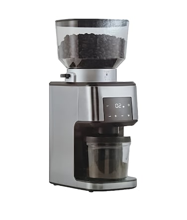 Digital Coffee Grinder 180W with Adjustable Grind Settings &ndash; Fine for Espresso, Medium, and Coarse Grinds for French Press, Drip Coffee, and More