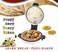 4-in-1 Arabic Bread Maker, Pizza Maker, Roti Maker, and Tortilla Maker &ndash; Non-Stick Surface, Adjustable Temperature, Perfect for Fast and Easy Breakfasts