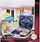 Kitchen Desk Sandwich Maker 4 Slice 1400W – Non-Stick Electric Sandwich Press with Cool-Touch Handles, Quick Heating, Perfect for Grilled Cheese, Paninis & Breakfast Sandwiches