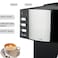All in One Automatic Coffee Maker with 850W 1.6L, Espresso Latte Macchiato Cappuccino Maker with Water Tank, Brewing Cycle and Removable Drip Tray