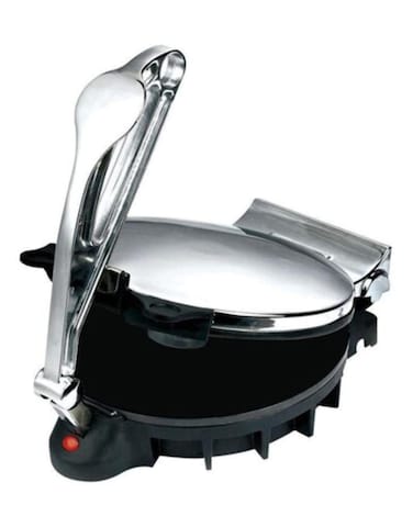 Stainless Steel Roti Maker &amp; Chapathi Maker Ideal for Homemade Tortillas, Tacos, Flatbreads, and Chapati Roti Easy to Use