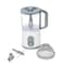 Kitchen Desk Food Chopper 400W with High-Efficiency Copper Motor   0.7L Jar, Stainless Steel Blades, 2-Speed Pulse Control   Ideal for Ice Crushing, Meat, Fish, Vegetables & Fruits