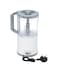 Kitchen Desk Food Chopper 400W with High-Efficiency Copper Motor   0.7L Jar, Stainless Steel Blades, 2-Speed Pulse Control   Ideal for Ice Crushing, Meat, Fish, Vegetables & Fruits