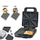 7-in-1 Sandwich Maker &amp; Multi Snack Machine &ndash; 2400W Non-Stick Press with Removable Plates for Waffles, Grill, Toaster, Pancakes, Donuts, Cookies &amp; Cupcakes      Easy Clean