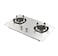 2 Burner Gas Stove &ndash; High-Efficiency Stainless Steel Cooktop with Heavy-Duty Cast Iron Burners for Home &amp; Outdoor Use