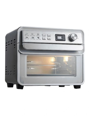 Digital Air Fryer Oven 22L, 1700W Stainless Steel with Programmable Temperature Control, Multi-Function Convection Air Fryer Toaster Oven