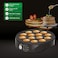 Pancake Maker With 14 Pieces Pop Maker 1000W Non-Stick Coating, Power And Ready Light Indicator, Cool Touch Housing , Perfect for Birthday and Holiday Parties